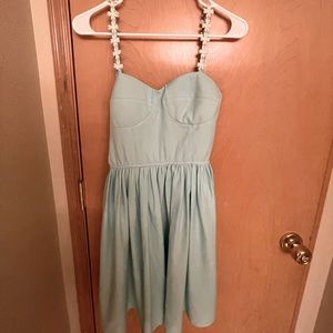 Tiffany Blue Skater Dress
